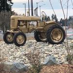 Golden Tractor Sighting