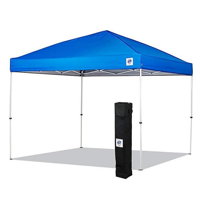 NEW E-Z UP Envoy Instant Shelter Canopy, 10 by 10', Royal Blue