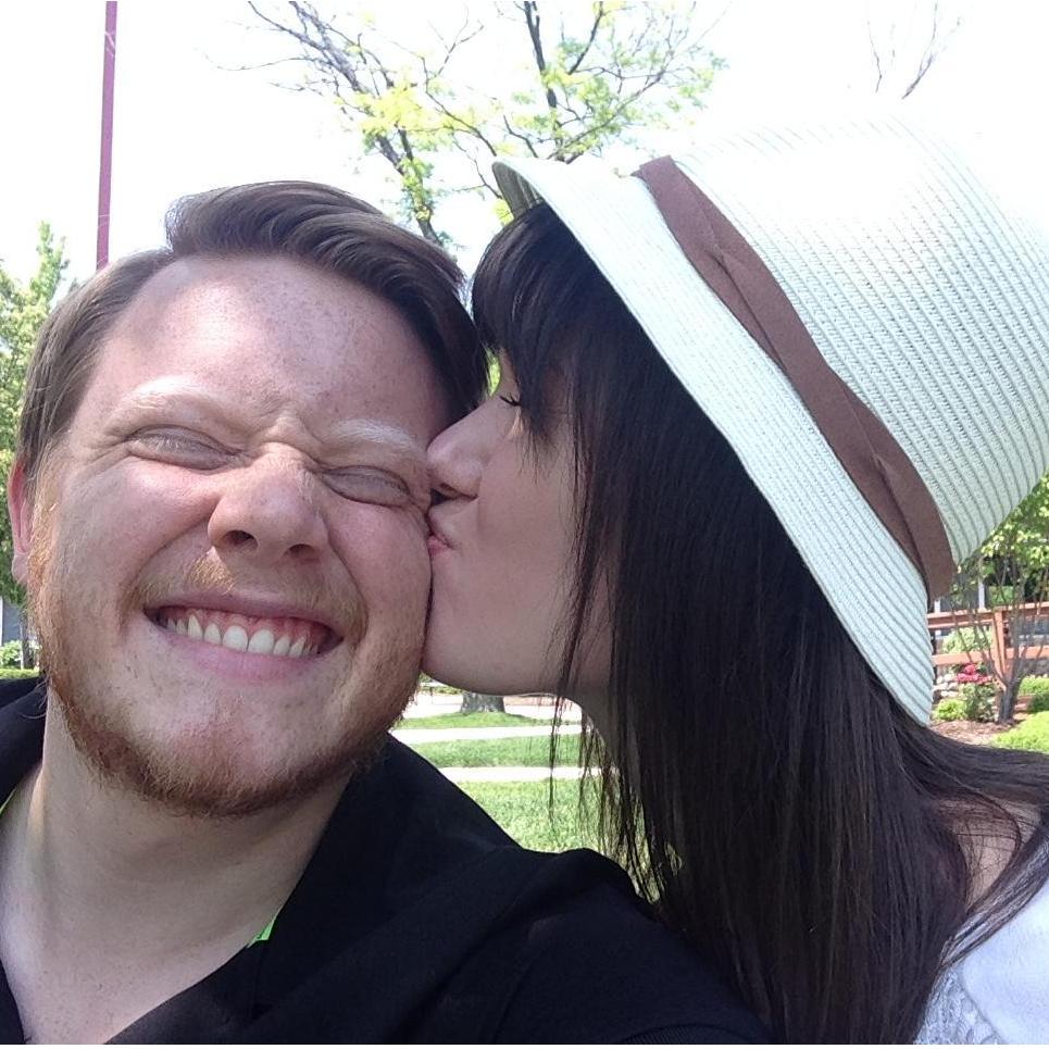 On the most perfect May afternoon, we had a picnic on the green in Downtown Frankfort and had the most perfect day- which, to this day, still counts as one of the best dates we've ever had!