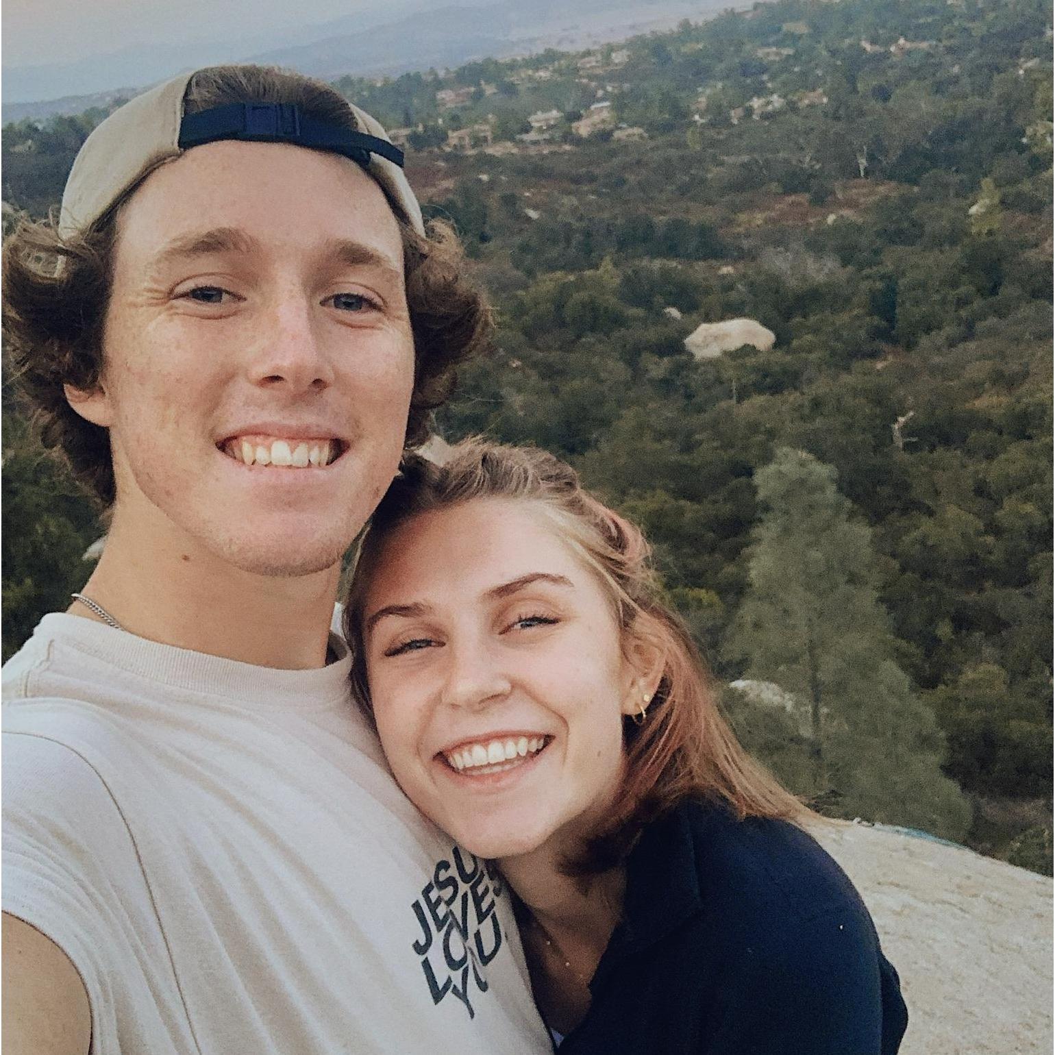 About to climb in Mt. Woodson (10/8/2020)