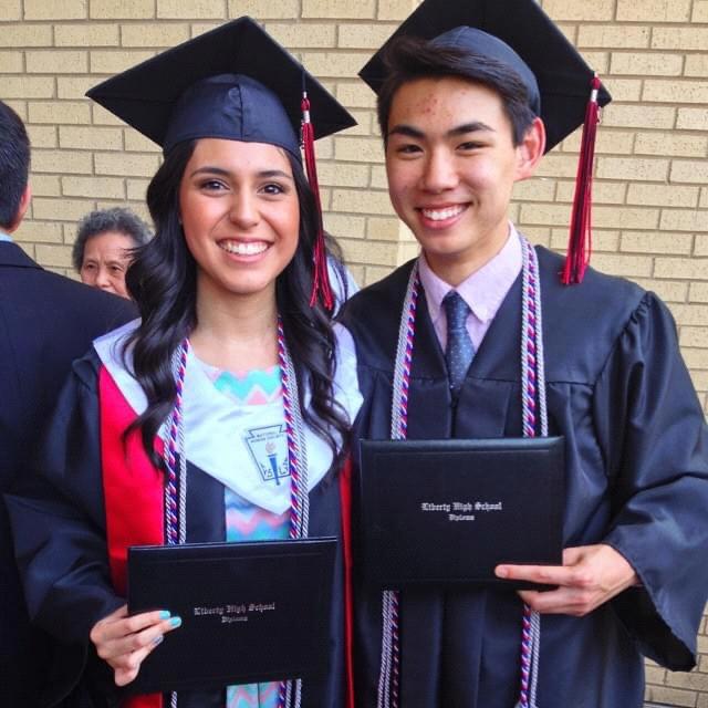 High School gradudation from Liberty High School. Once a Redhawk, always a Redhawk.
