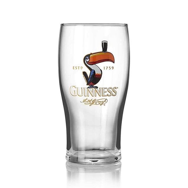 Guinness Toucan Pint Glass, 1 pack