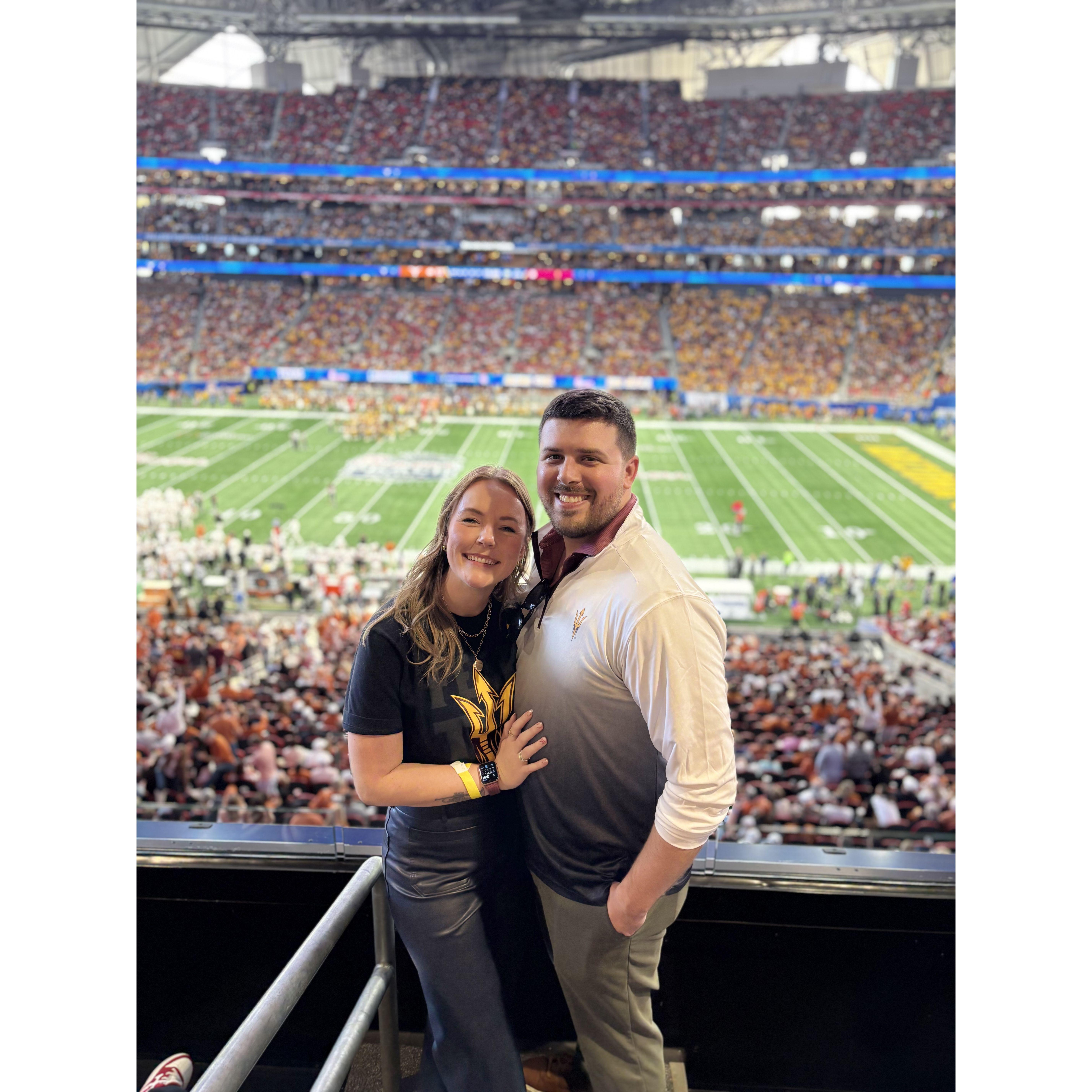 2025 Peach Bowl, it was a pretty suite event... The game result, not so much and Bobby would rather not talk about it either.