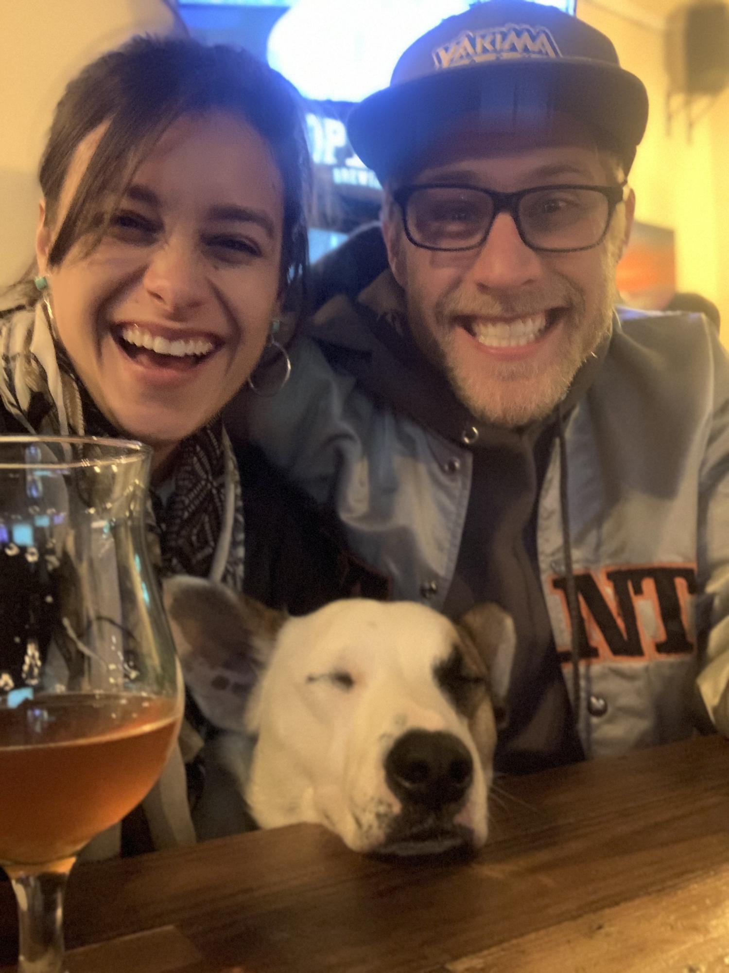 Enjoying a beer (or two) at Hopdogma in HMB