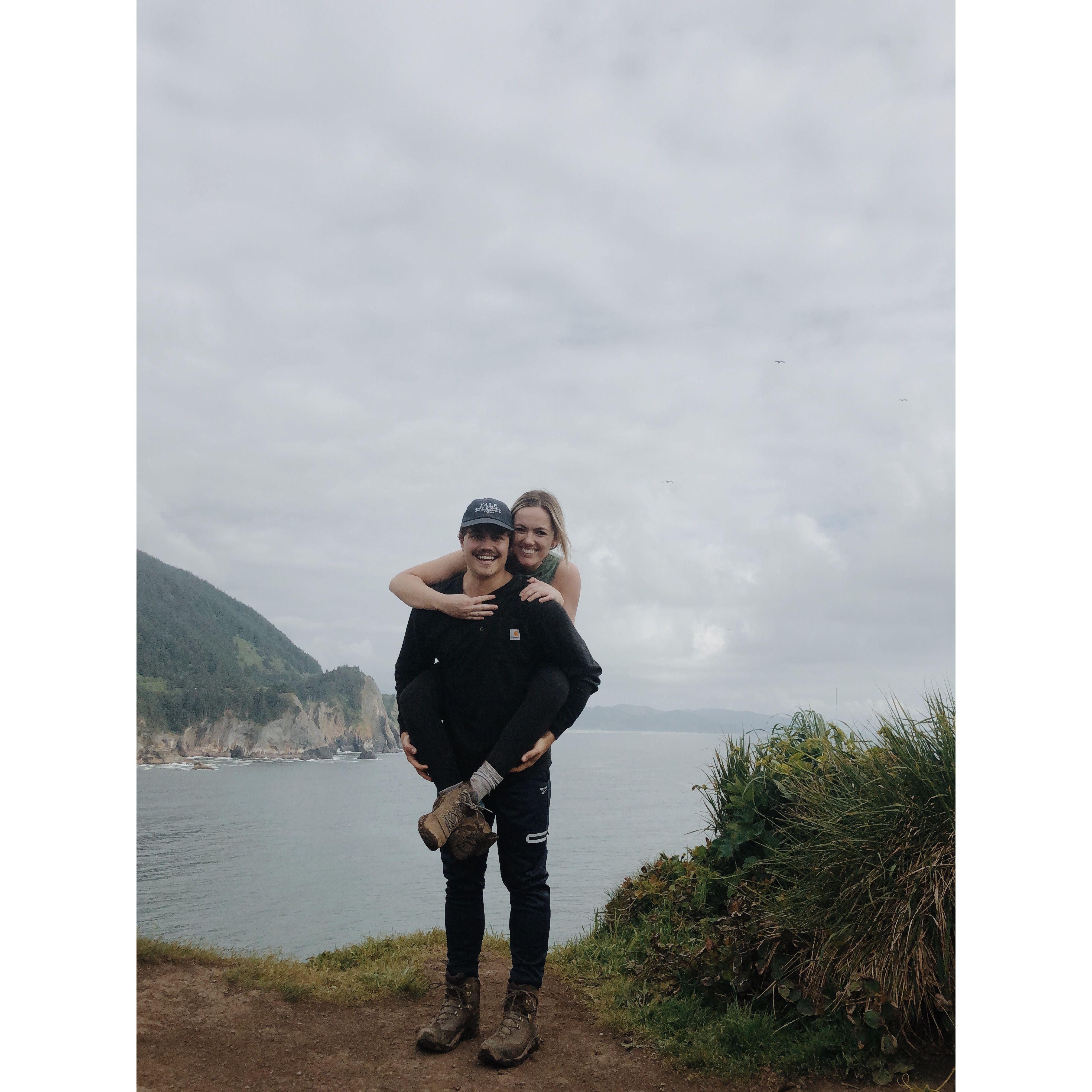 Our first trip together! We went out to the Oregon coast for a long weekend of hiking and exploring.