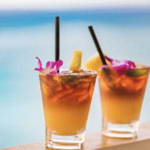 Poolside Mai Tais in Kauai