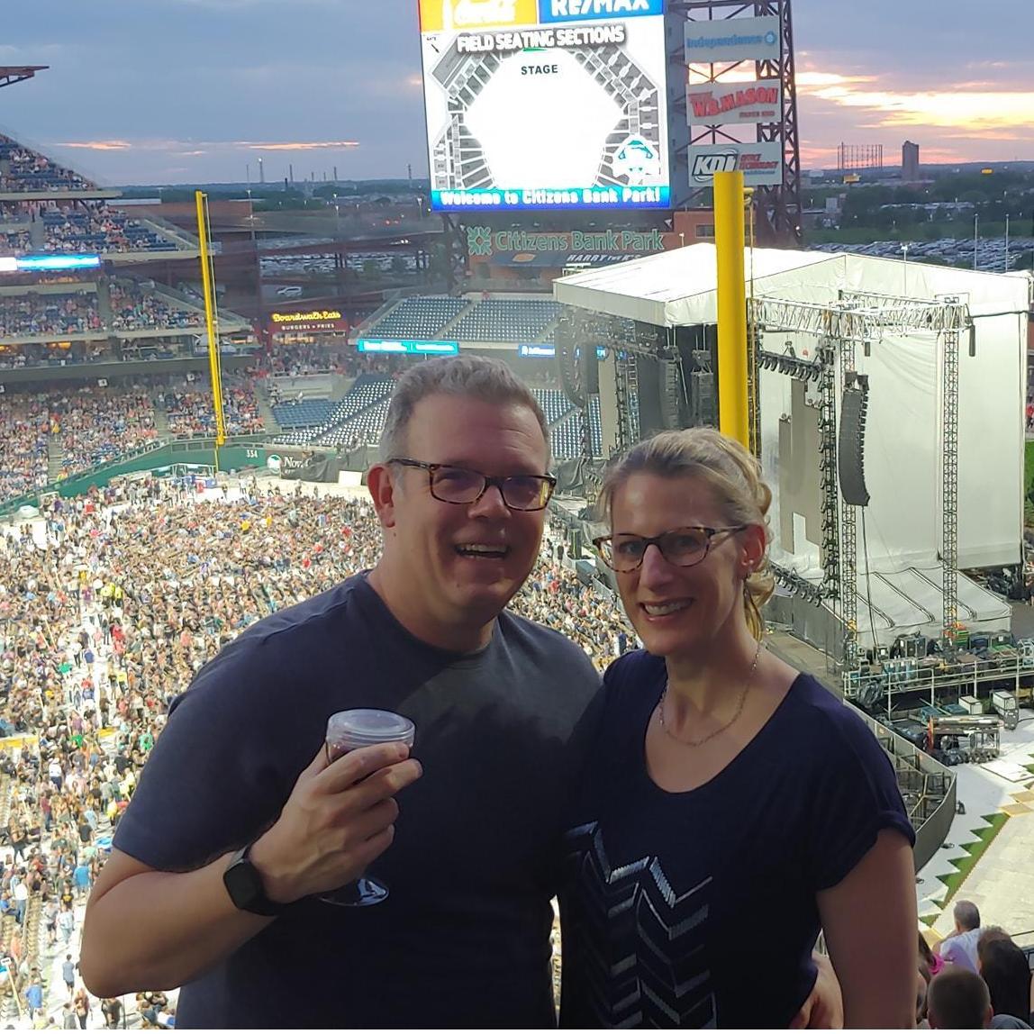 Billy Joel concert at Citizens Bank Park.