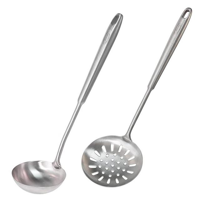 Newness Soup Ladle and Slotted Spoon