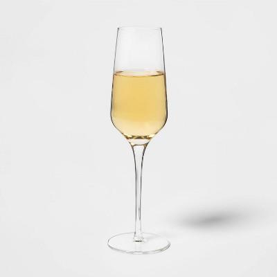 8oz 4pk Glass Champagne Glasses - Threshold™