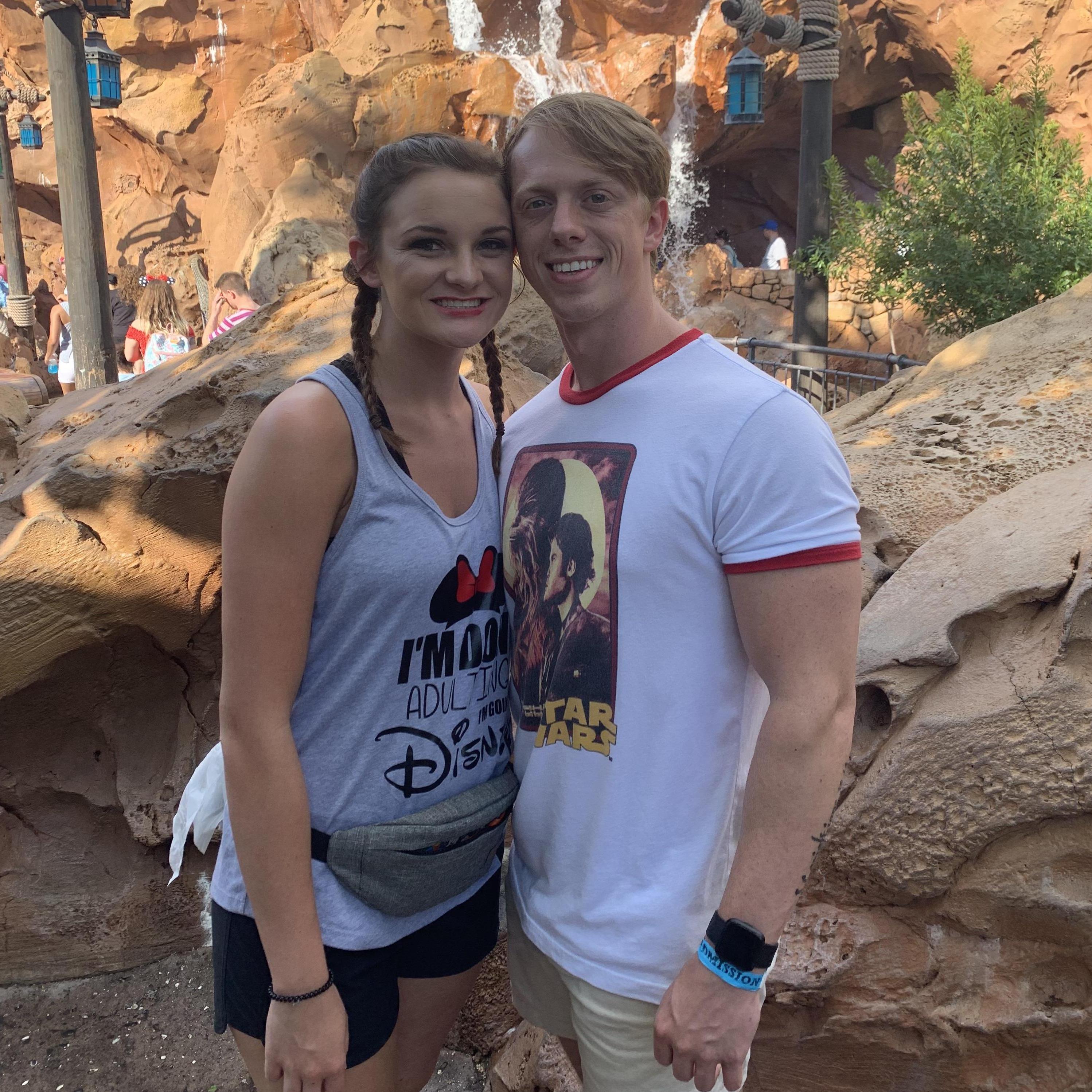Our first trip to Disney together