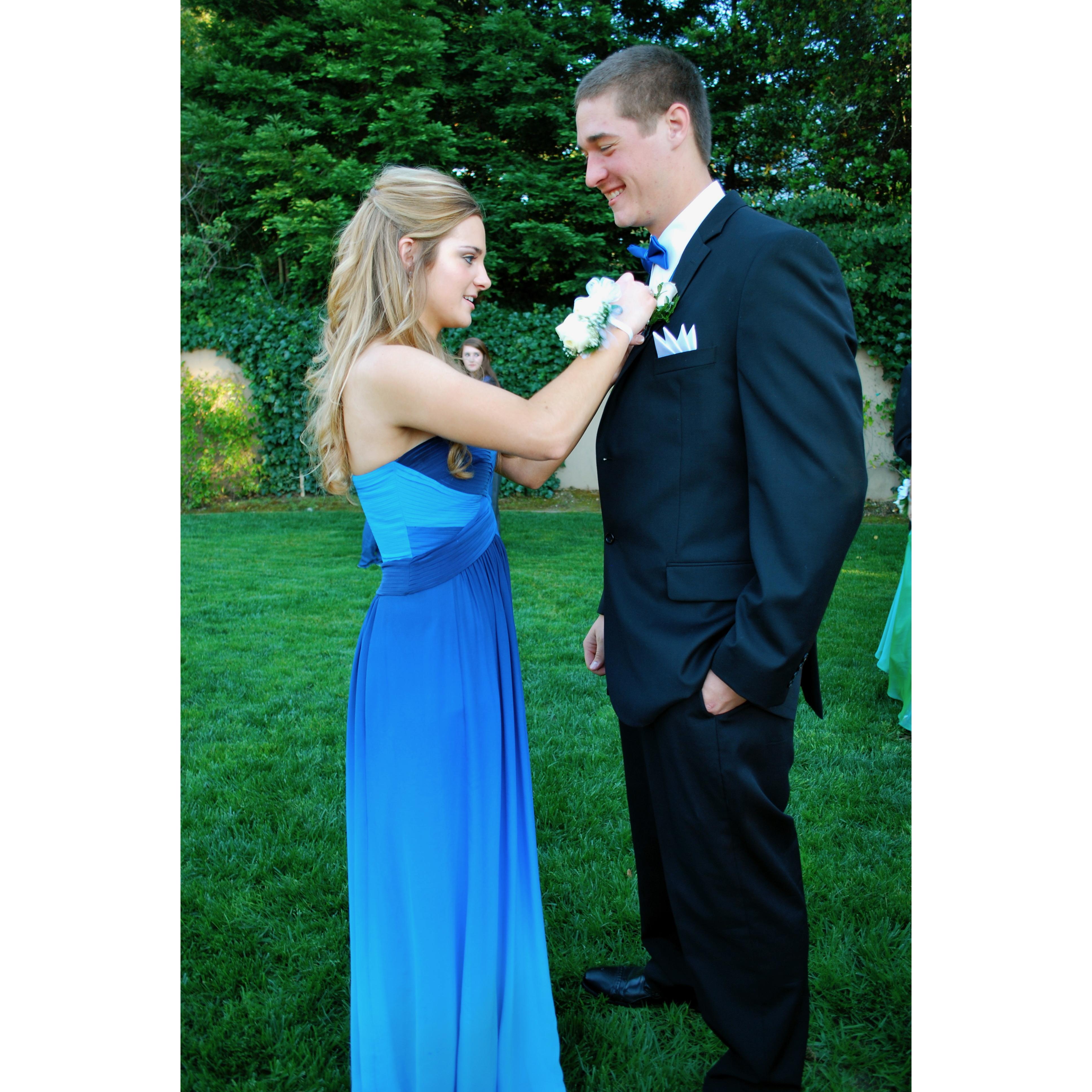 High School Senior Year Prom (April 2012)