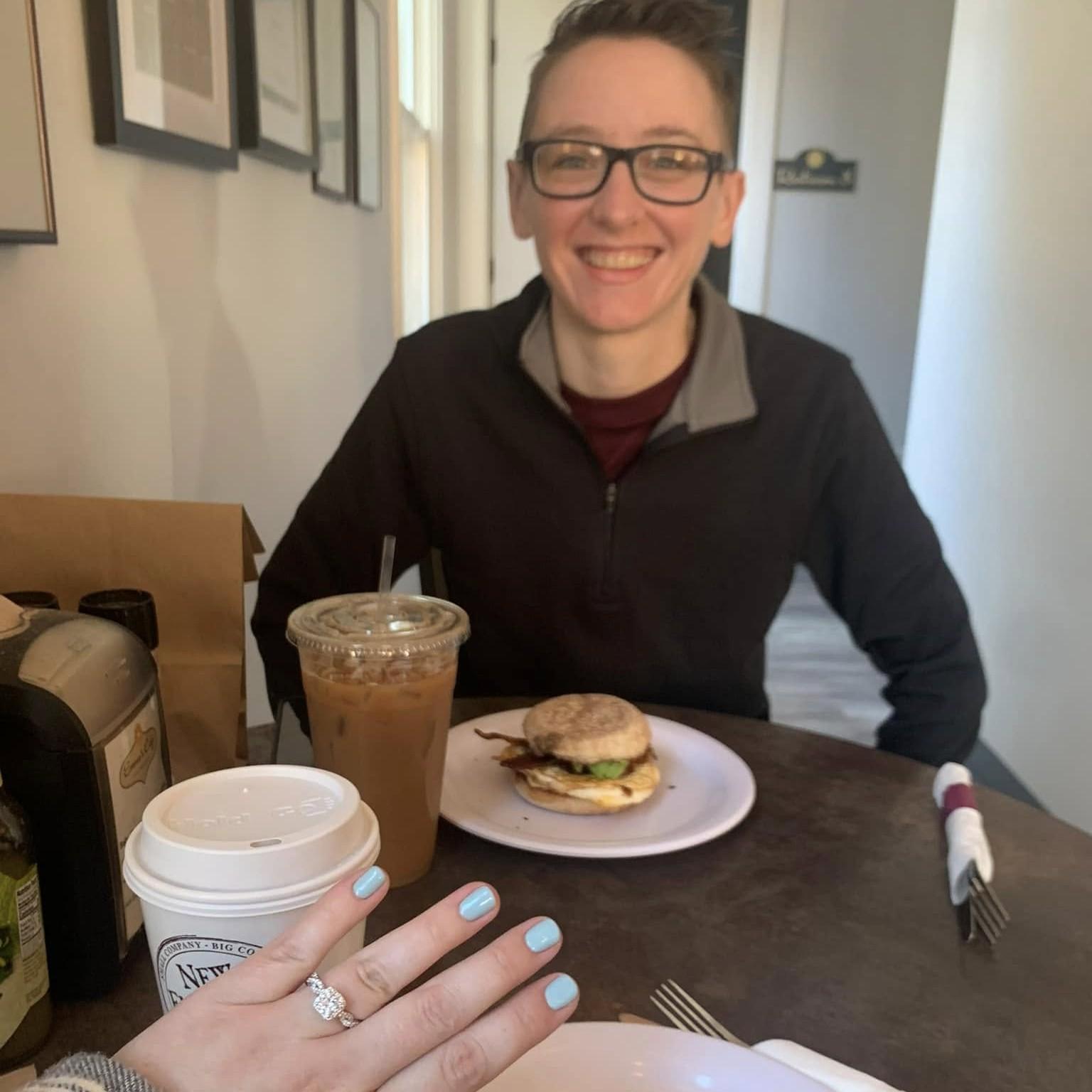 First trip to Emma's ENGAGED!