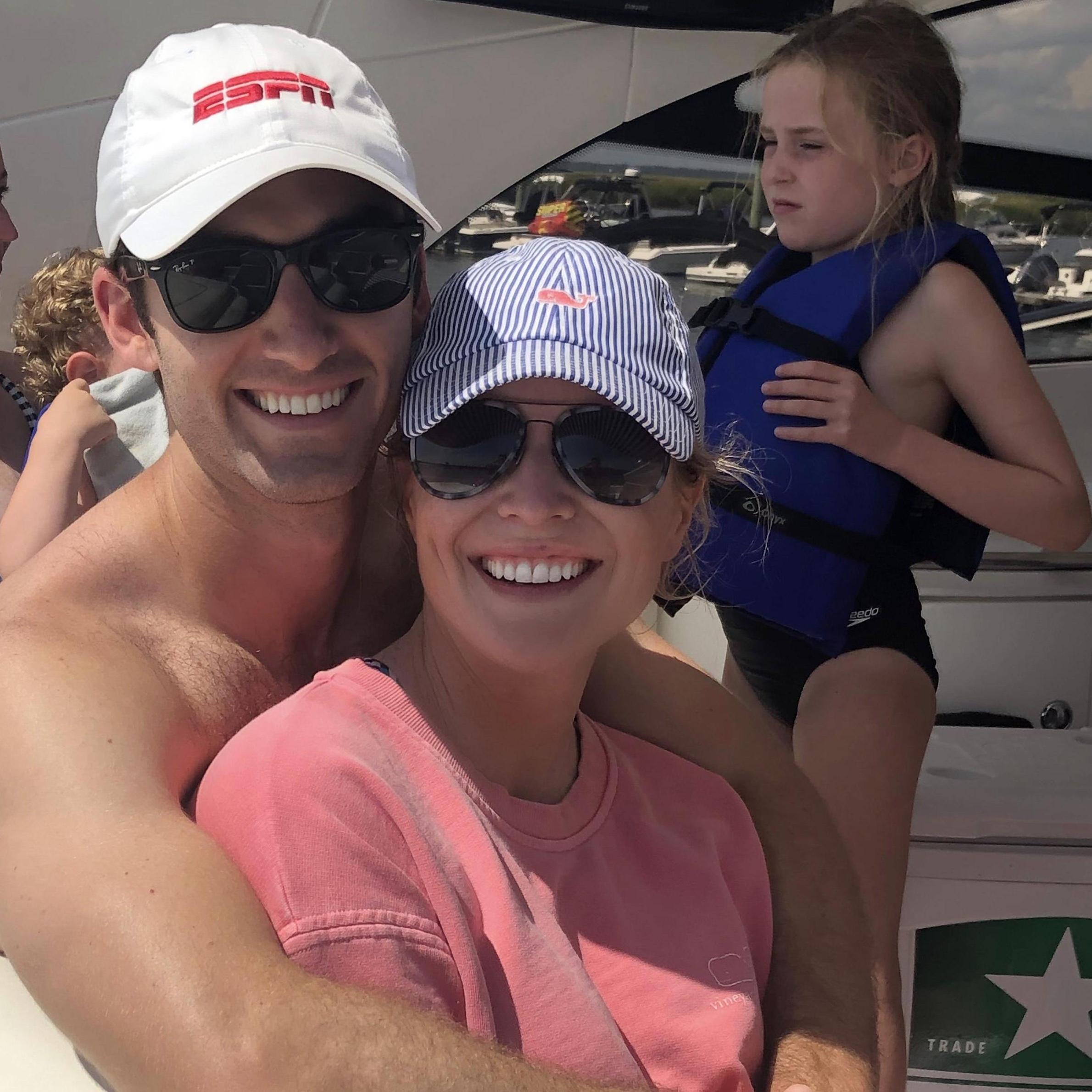 Boating at the shore