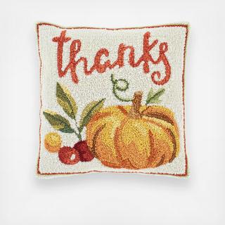 Autumn Pumpkin Throw Pillow