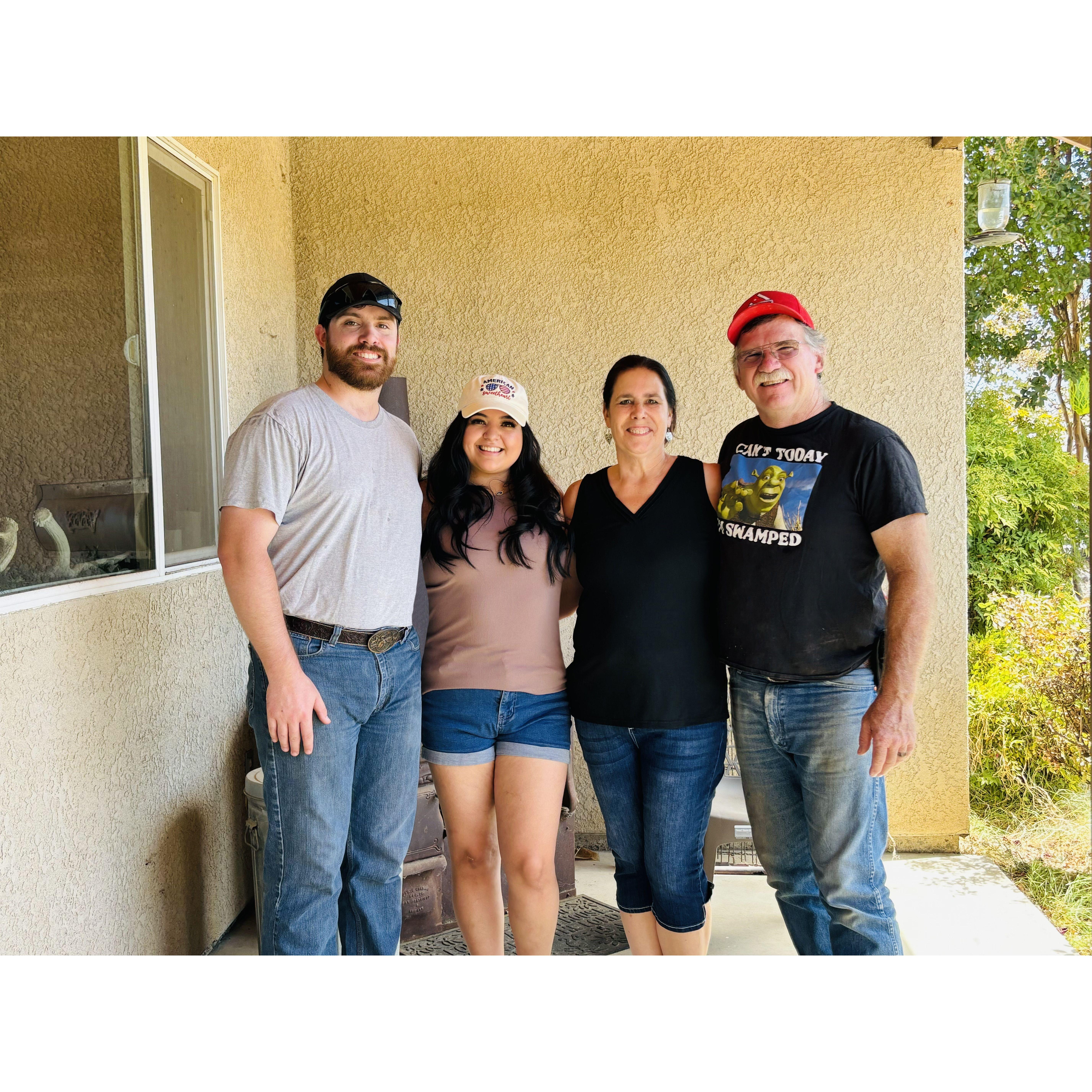 Visiting Josh's Family