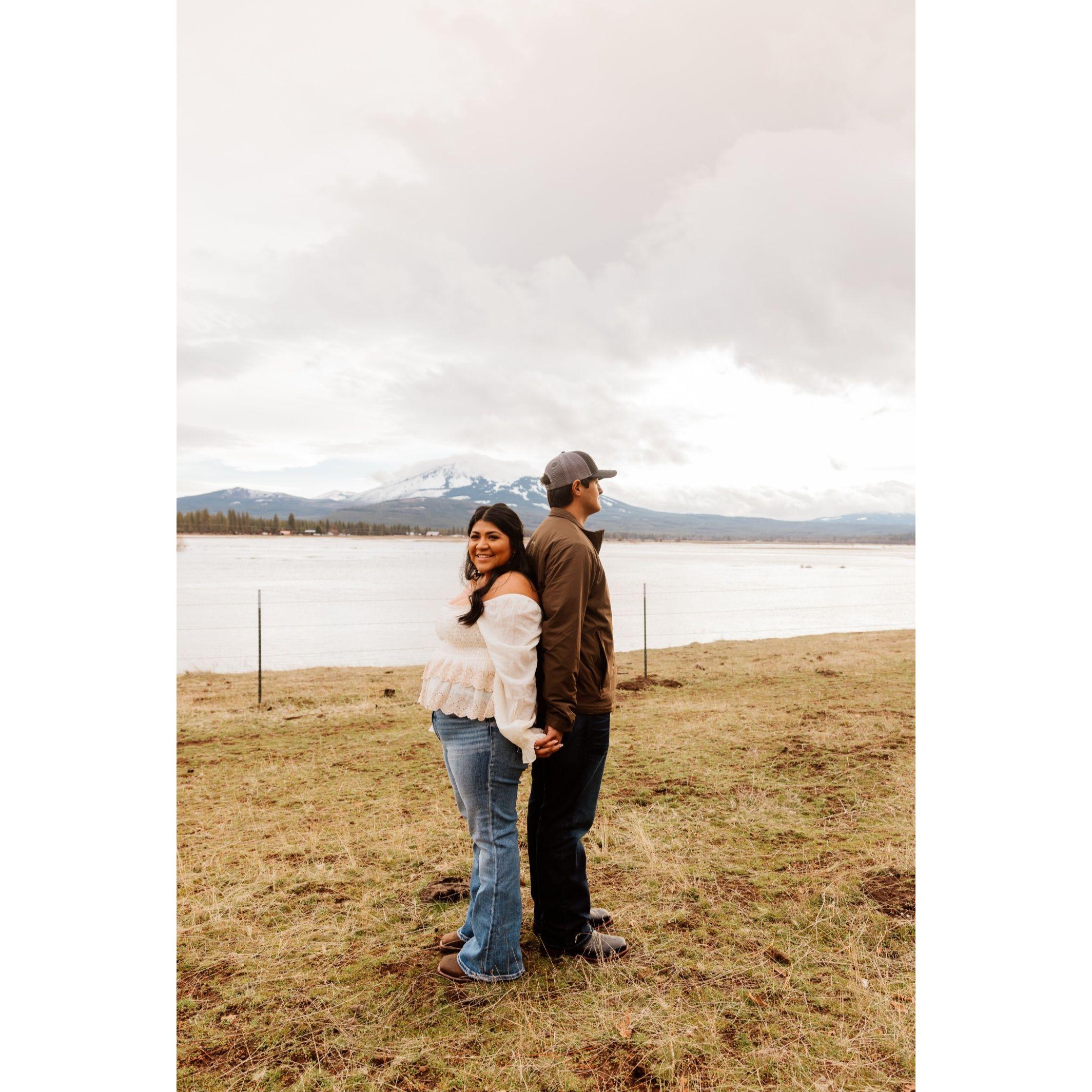 Moments before he dropped on one Knee