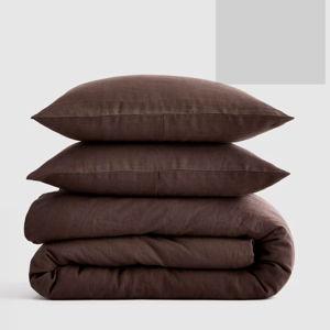 Linen Duvet Cover Set | Quince in Espresso