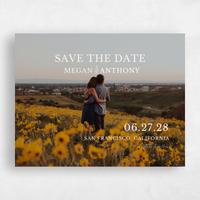 Beige Wedding Save the Date - Pinehaven Photo