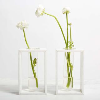 Madison Marble Vase, Set of 2