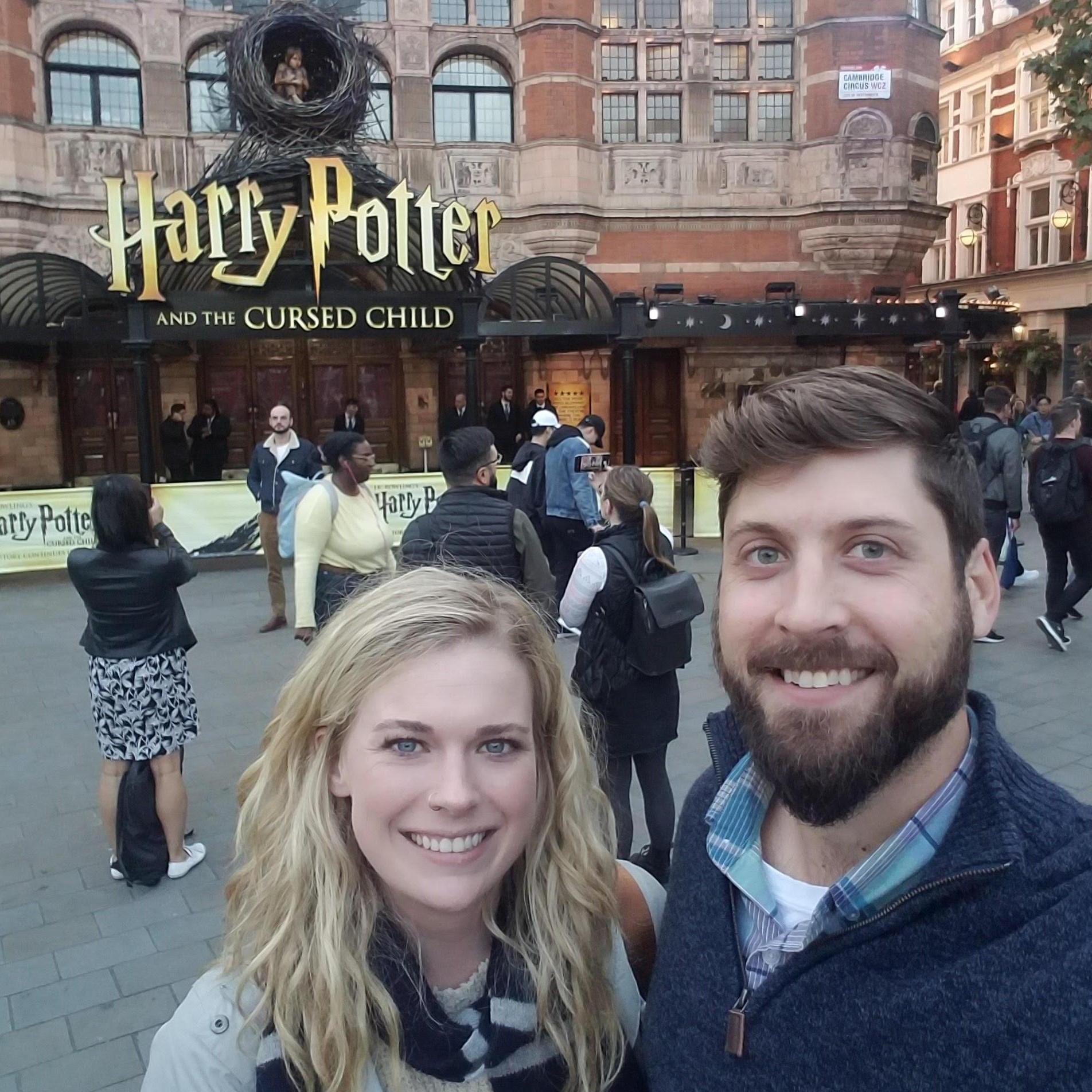 And we saw Harry Potter!