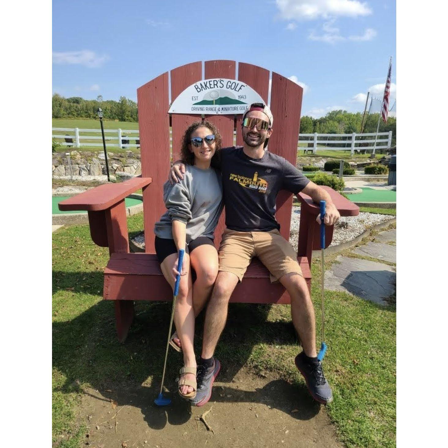 Mini golf September 2022