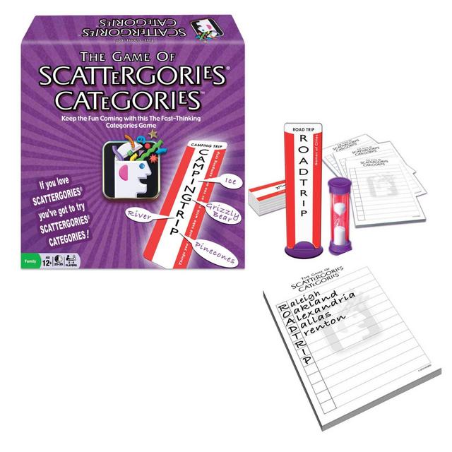 Scattergories Categories Game