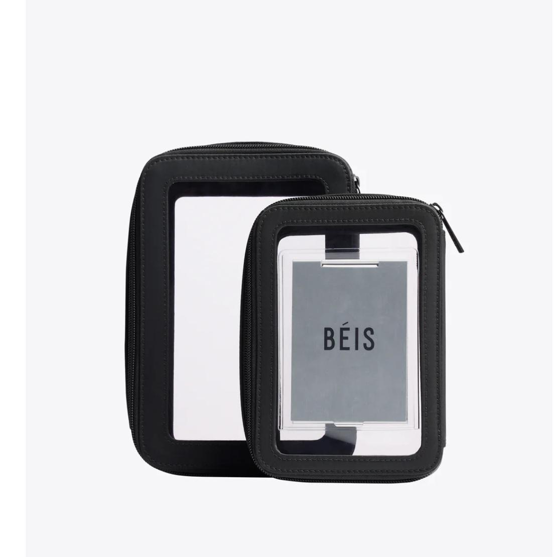 The In Flight Cosmetic Set in Black
