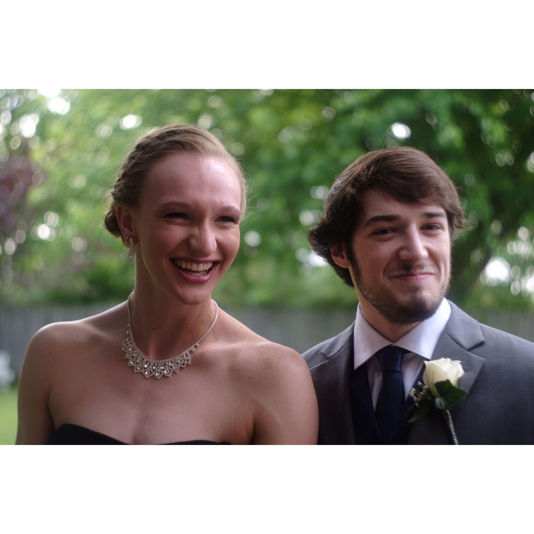 Prom 2017 (I know, we're adorable ;))