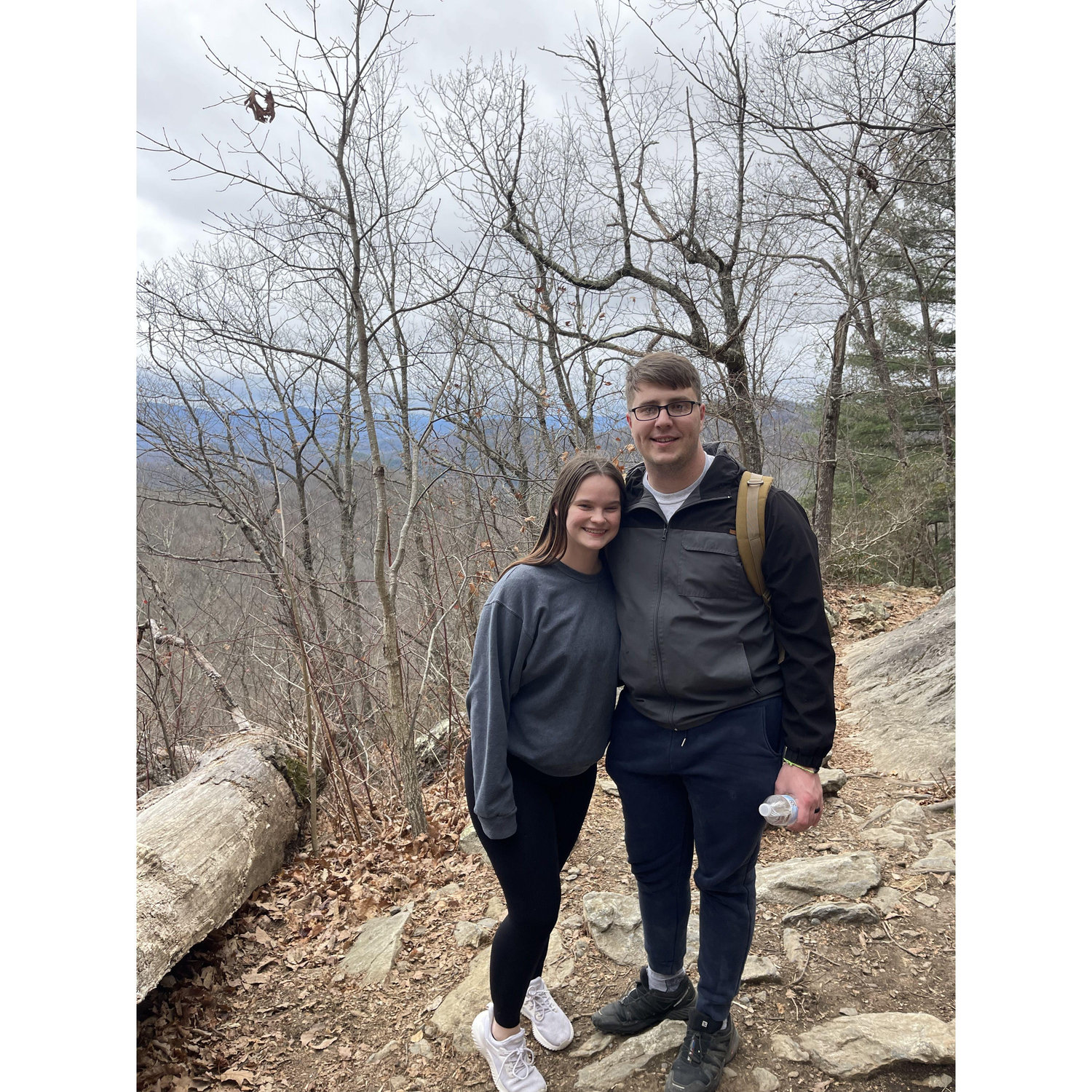 Hiking in NC.