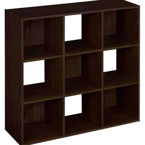ClosetMaid 8937 Cubeicals Organizer, 9-Cube, Espresso
