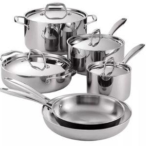 Stainless Steel Pot and Pan Set