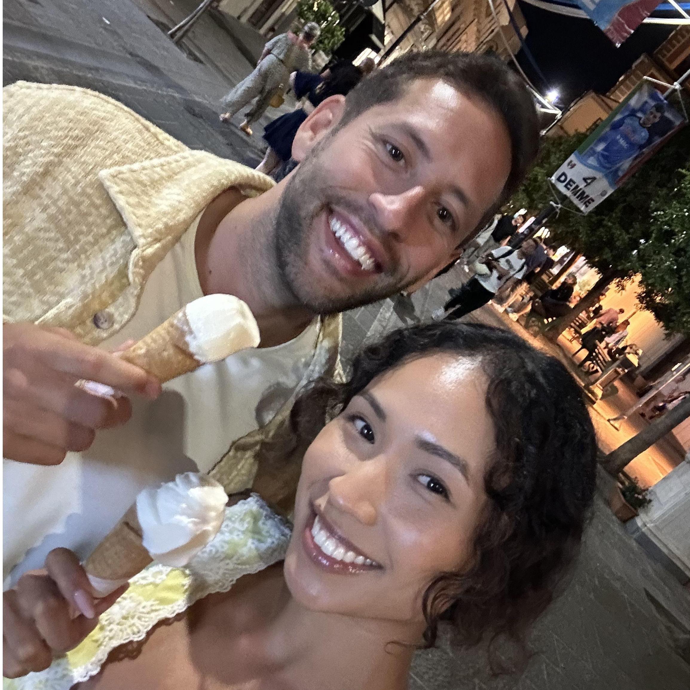 Sorrento, Italy. A gelato a day!