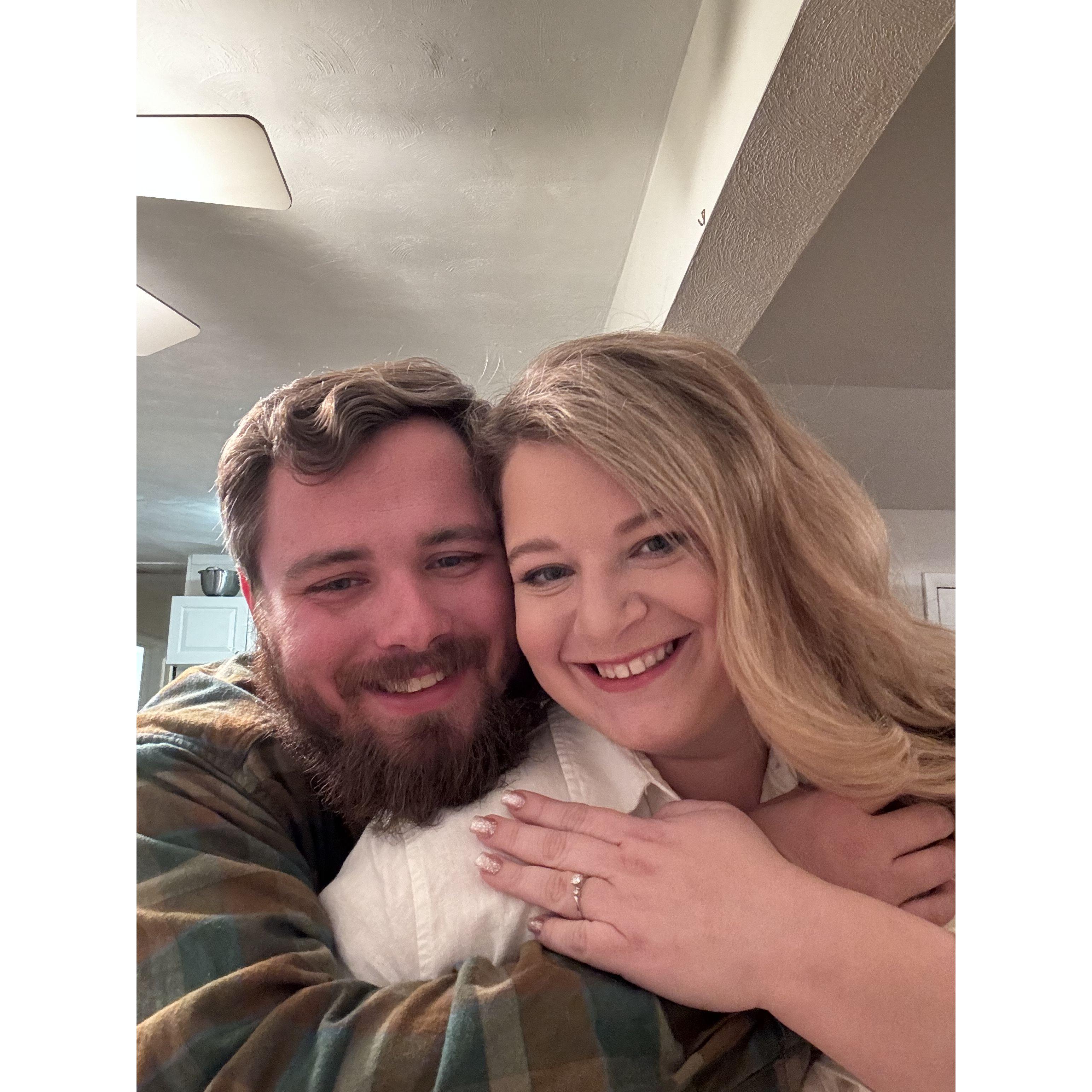 January 11, 2024: WE'RE ENGAGED!