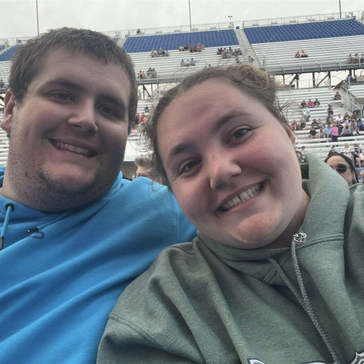 Waiting for the Tauren Wells and Casting Crowns concert!