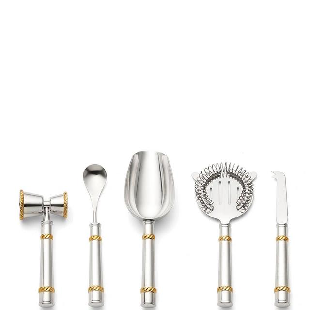Reed & Barton Roseland 5-Piece Bar Tool Set