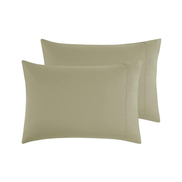 Empyrean Bedding Pillow Case – Pillow Cases Standard Size - Soft Microfiber Pillowcases - Ultra Cooling Queen Pillow Cases - Stain & Fade Resistant Sage Green Pillow Cases Set of 2-20”x30”