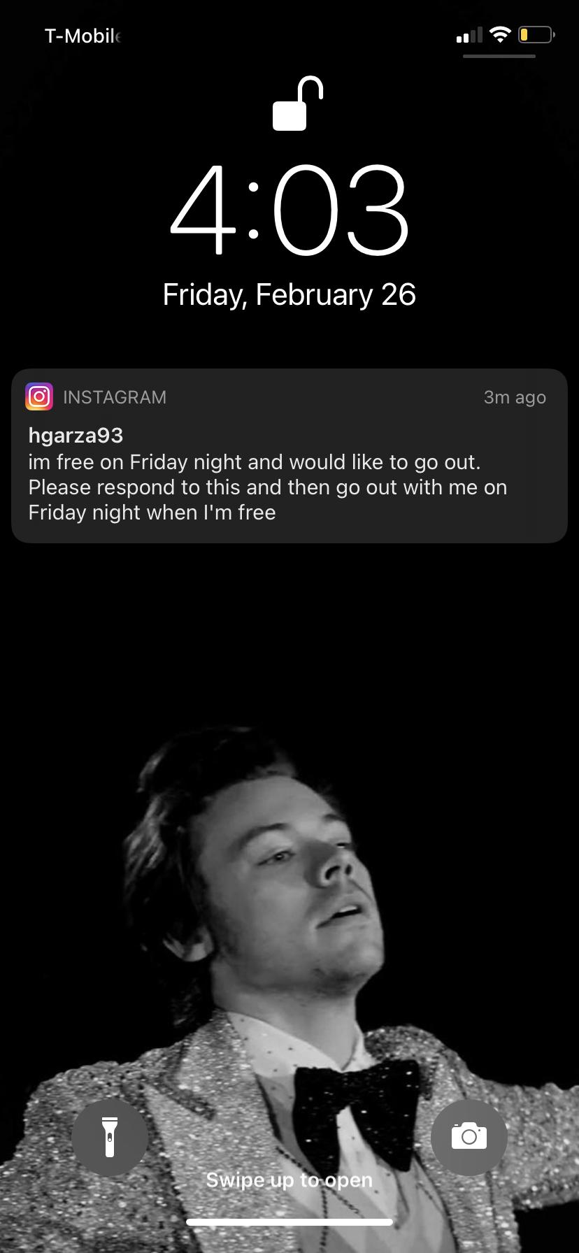 This is how Hayden asked me out on our first date, very smooth