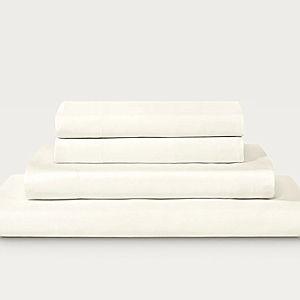 AiryWeight Eucalyptus Sheet Set - Ivory / King / With Flat Sheet