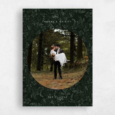 Multi-Colored Holiday Card - Emma