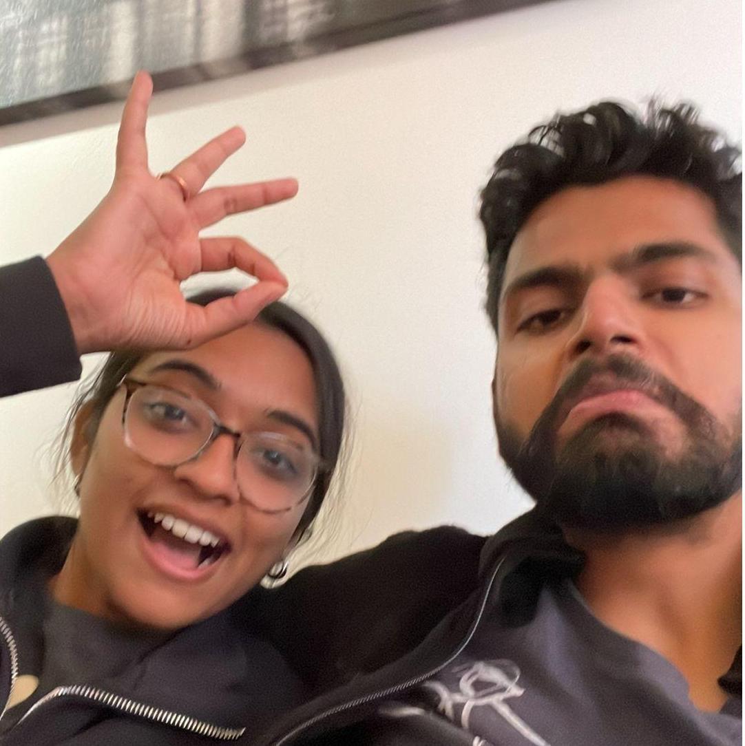 When Shivaani cracked a joke on Girish and was particularly proud of it.