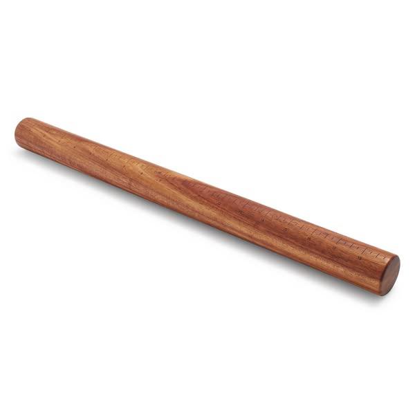 Sur La Table Dowel Rolling Pin with Measurement Markings, Acacia