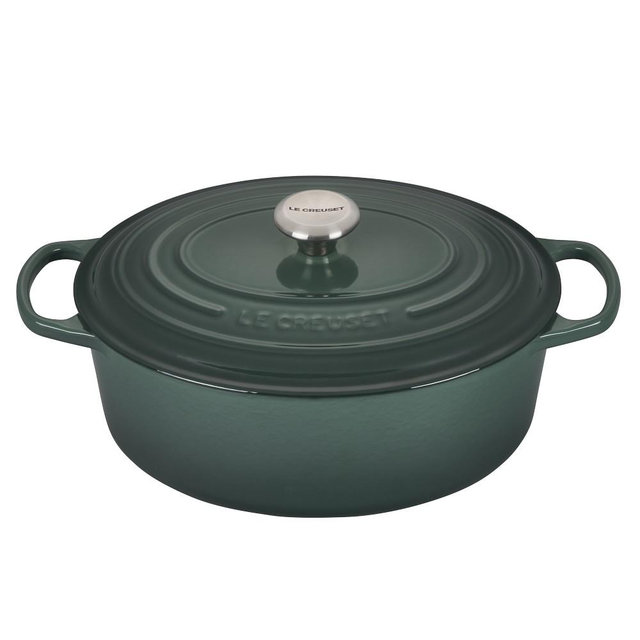 Le Creuset Signature Enameled Cast Iron French Oval Oven, 6 3/4-Qt., Artichaut