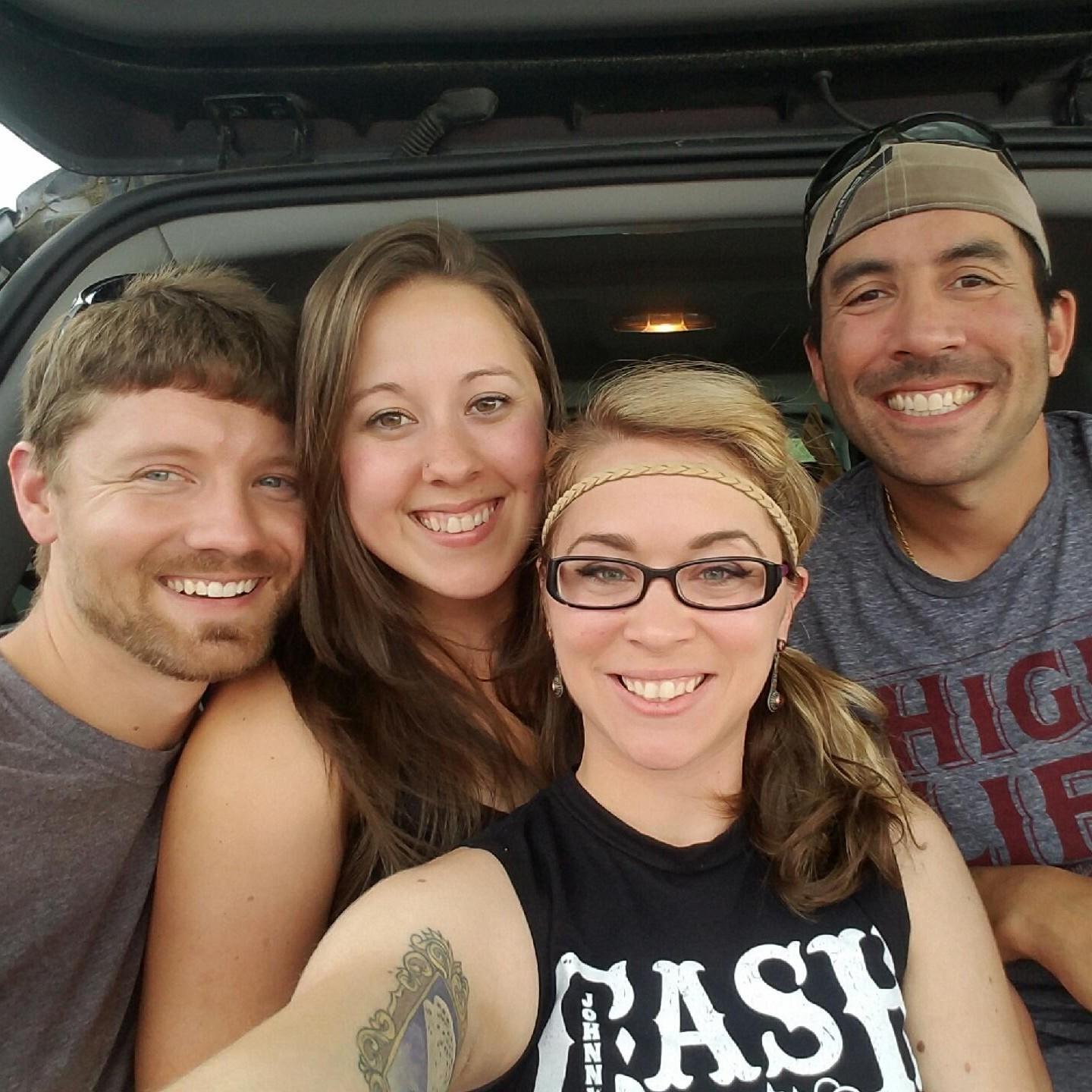 Florida Georgia Line Concert with friends Amber and David. Zach said "I love you" for the first time while watching Lyndsey dance around to "Cruise". 
August 2016