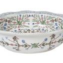 Juliska Villa Seville Chambray Dinnerware - 12" Serving Bowl