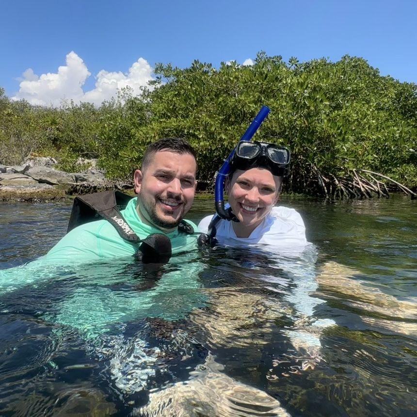 Snorkeling in Tulum
