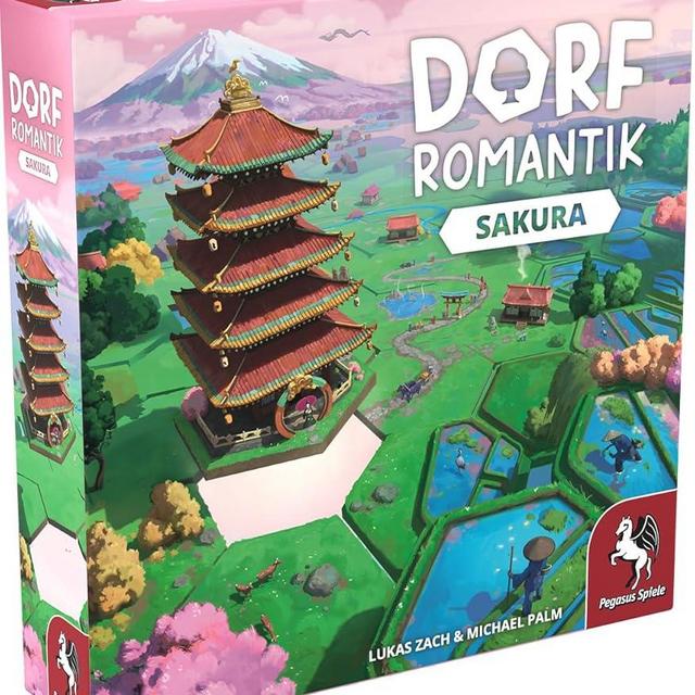 Pegasus Spiele Dorfromantik: Sakura USA Edition