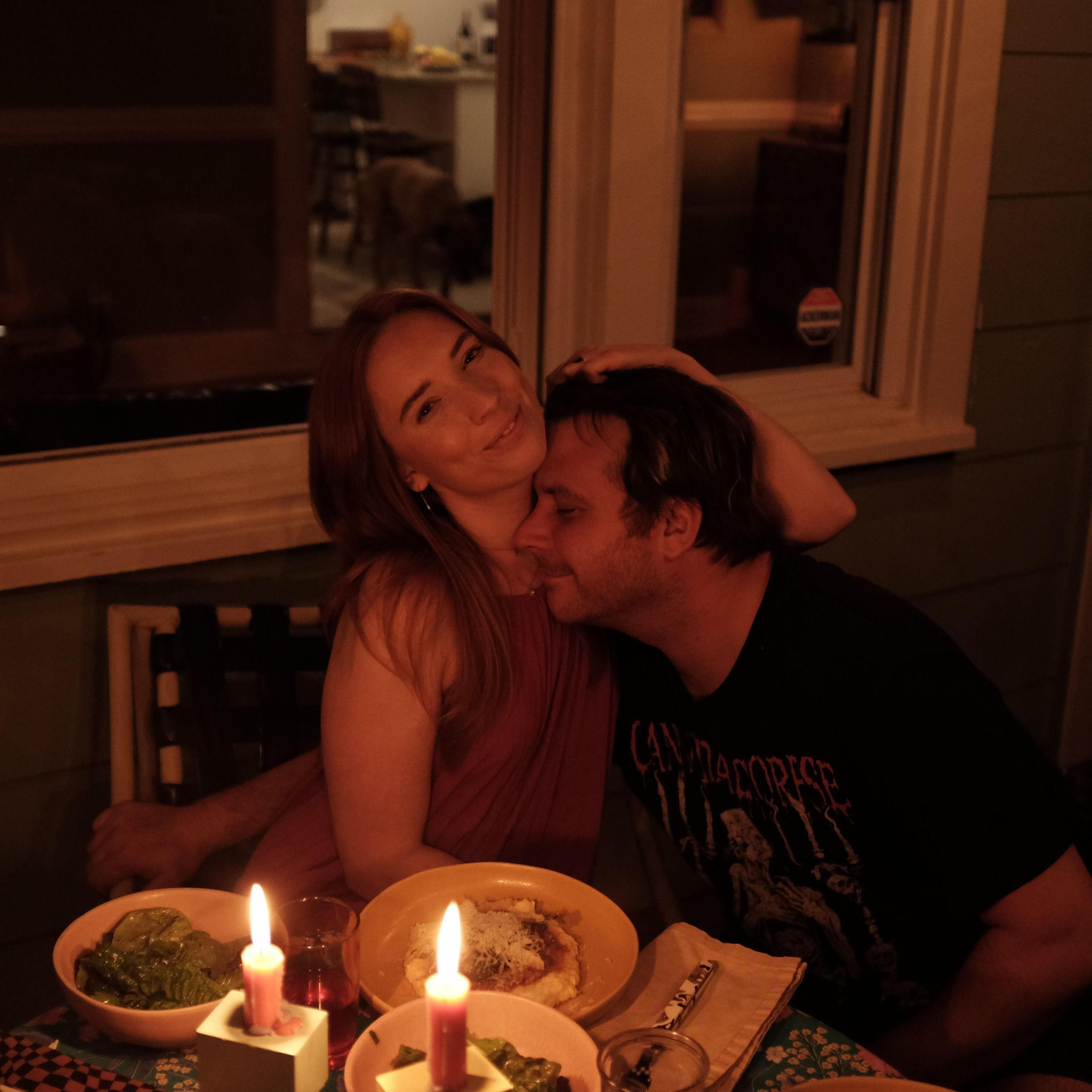 Beautiful Summer dinner at Aubry & John's <3
