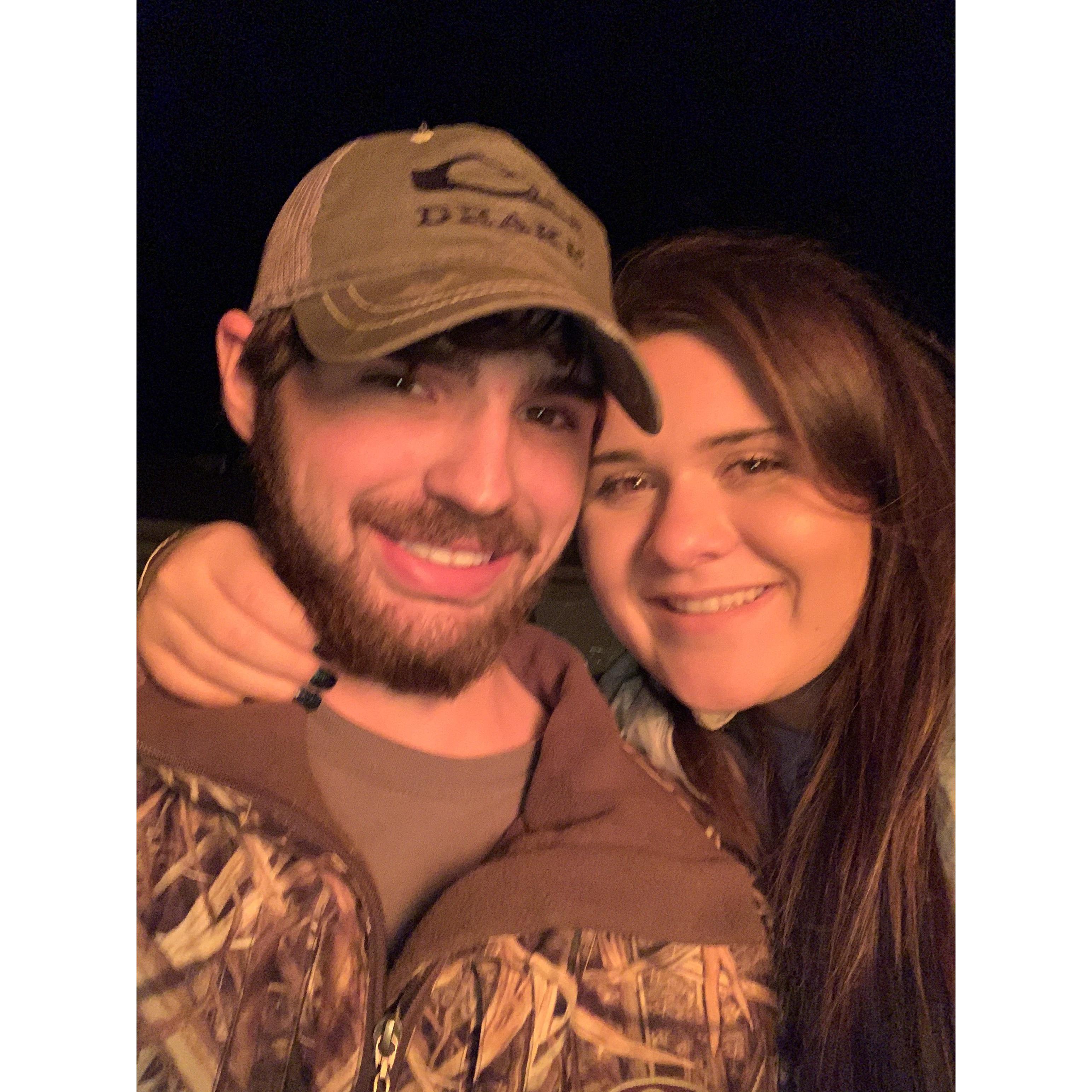 One of the few pictures of James smiling! 11/2/2019