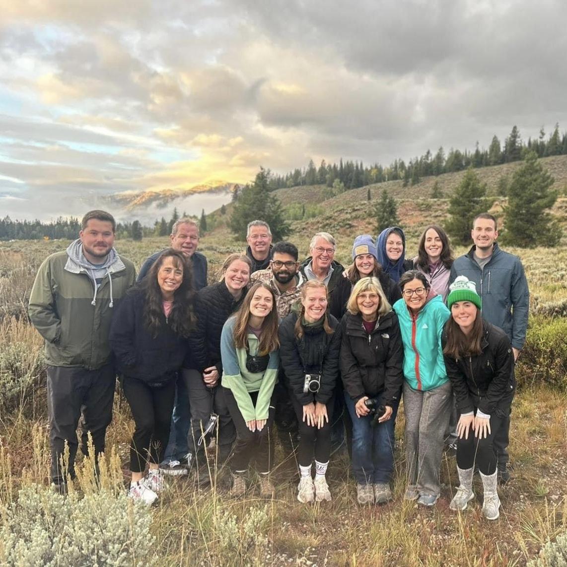 Mike and Kristy’s wedding weekend at the Grand Tetons National Park!