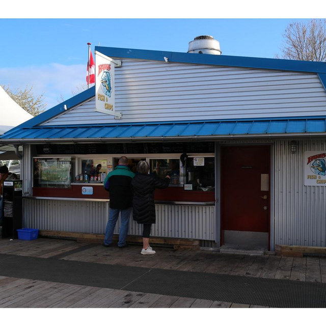 Meal at Barb’s Fish and Chips- credit card